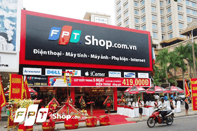 Cửa hàng FPT Shop có ở khắp mọi nơi