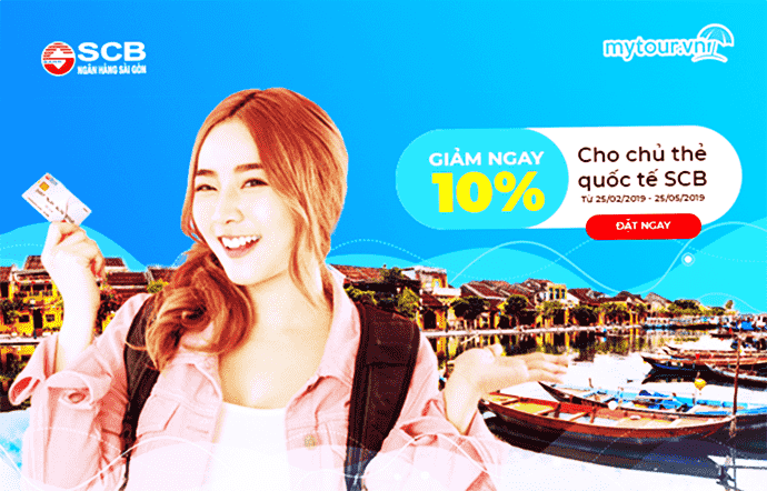 Mytour với nhiều chương trình giảm giá hấp dẫn