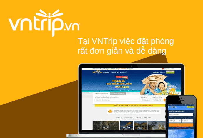 Tại VNTrip việc đặt phòng rất đơn giản và dễ dàng