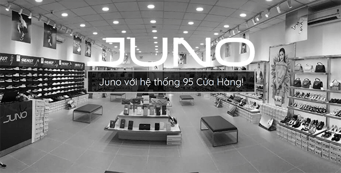 Juno với hệ thống 95 cửa hàng trên cả nước