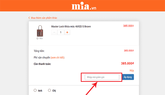 Sử dụng khuyến mãi và giảm giá tại MIA.vn như thế nào để hiệu quả nhất?