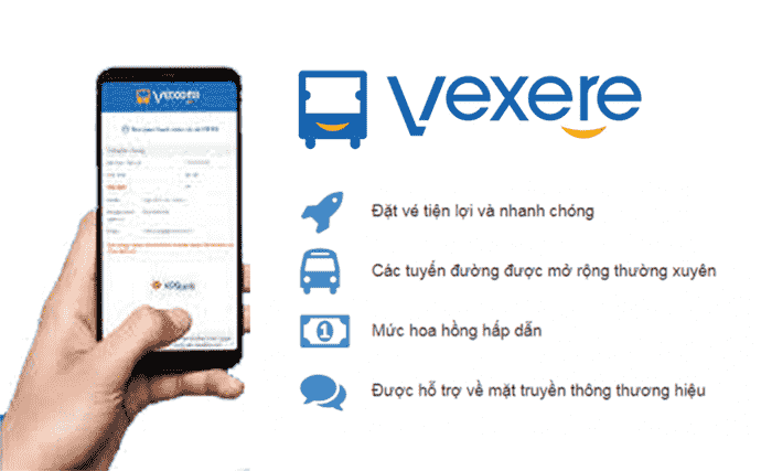 Đơn vị Vexere mang đến nhiều lợi ích khi đặt vé cho mọi người