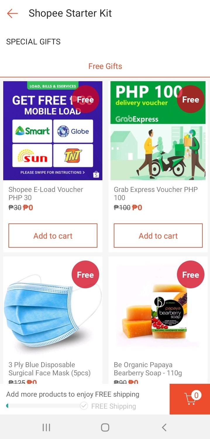 Khám phá các‍ ưu đãi hấp dẫn khi mua sắm với Shopee Gifts