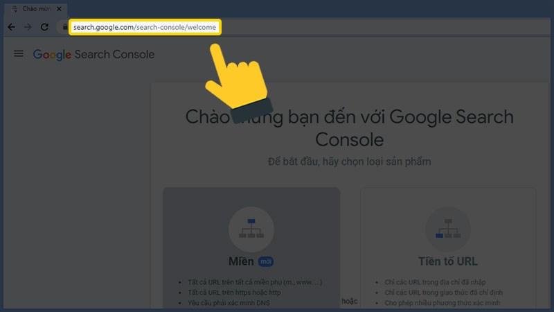 Cách Bắt Đầu Xác Minh Trang Web Trên Google Console