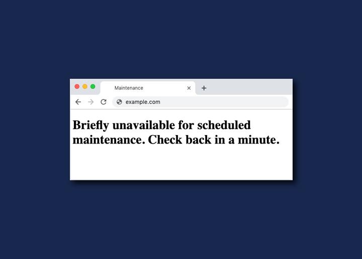 Sửa Lỗi “briefly Unavailable For Scheduled Maintenance”