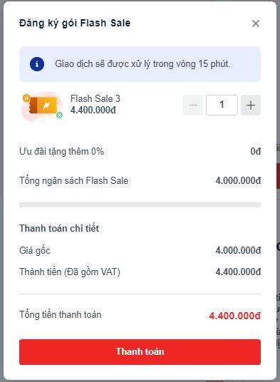 Cách đăng ký Flash Sale trên Shopee, cách tạo Flash Sale của Shop