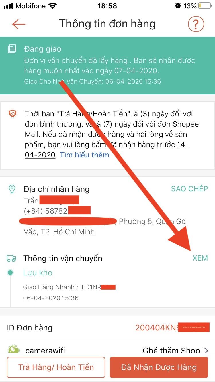 Tra cứu ID đơn hàng qua website Shopee: Bước đơn giản không thể bỏ qua