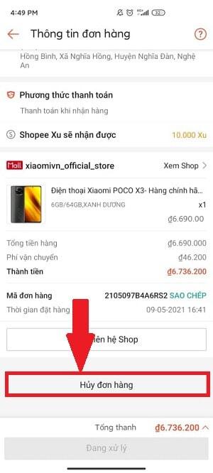 Những quyền lợi của bạn khi hủy đơn hàng trên Shopee