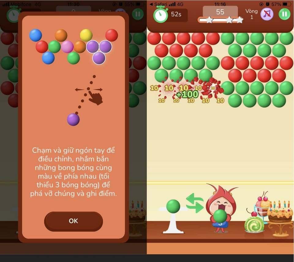 Những chiêu thức hay để ghi điểm cao trong game bắn bong bóng Shopee