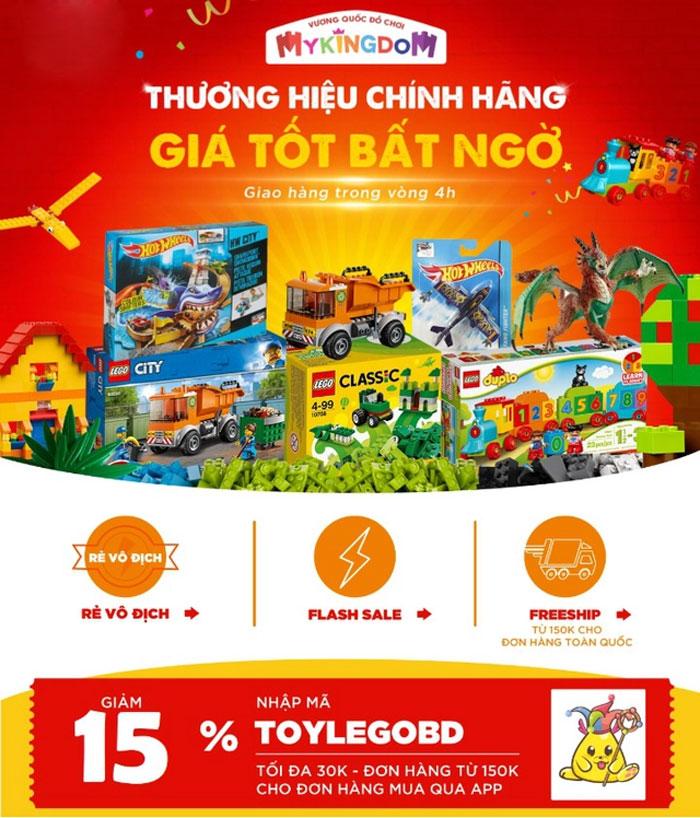 Những mặt hàng nào đang giảm giá mạnh tại MyKingDom