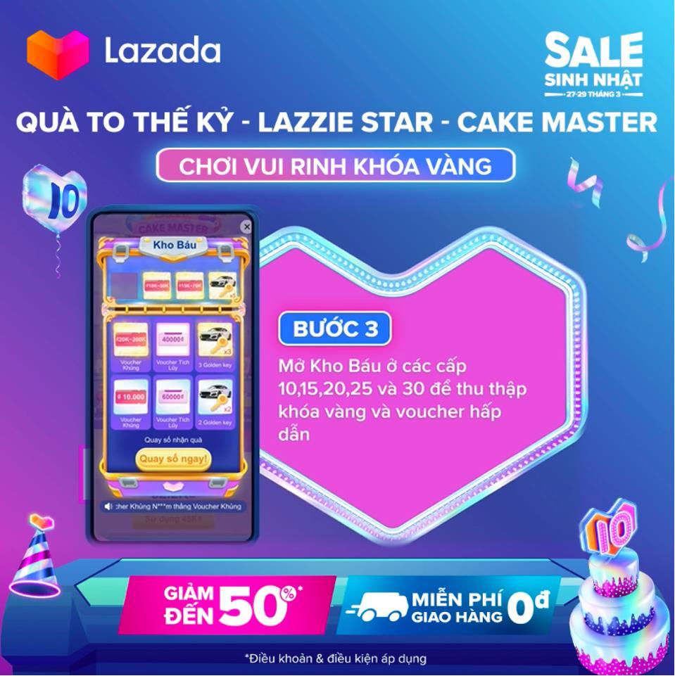 Cách chơi game 3 Lazzie – Game nối hình Lazada cho người mới