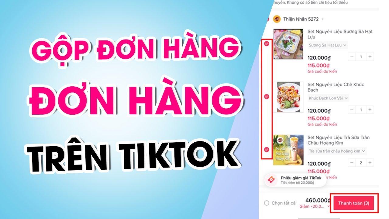Mẹo gộp, tách đơn hàng Shopee để sử dụng được mã giảm giá