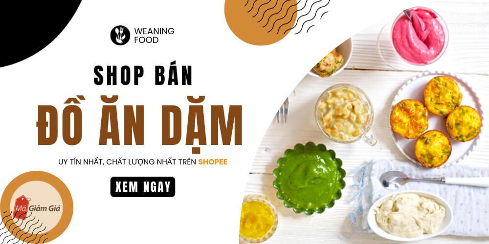 9 Shop bán đồ ăn dặm uy tín trên Shopee nhất hiện nay