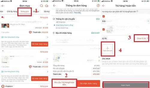 Theo⁣ dõi tiến trình khiếu nại ⁤và nhận phản hồi từ Shopee