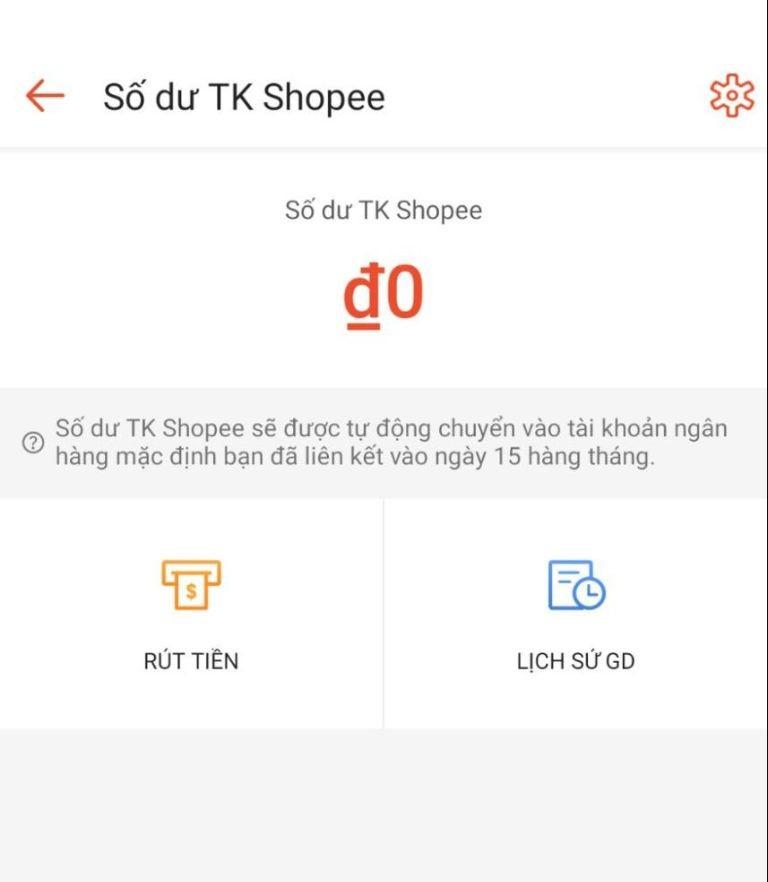 Những lưu ý quan trọng khi rút tiền từ ví Shopee