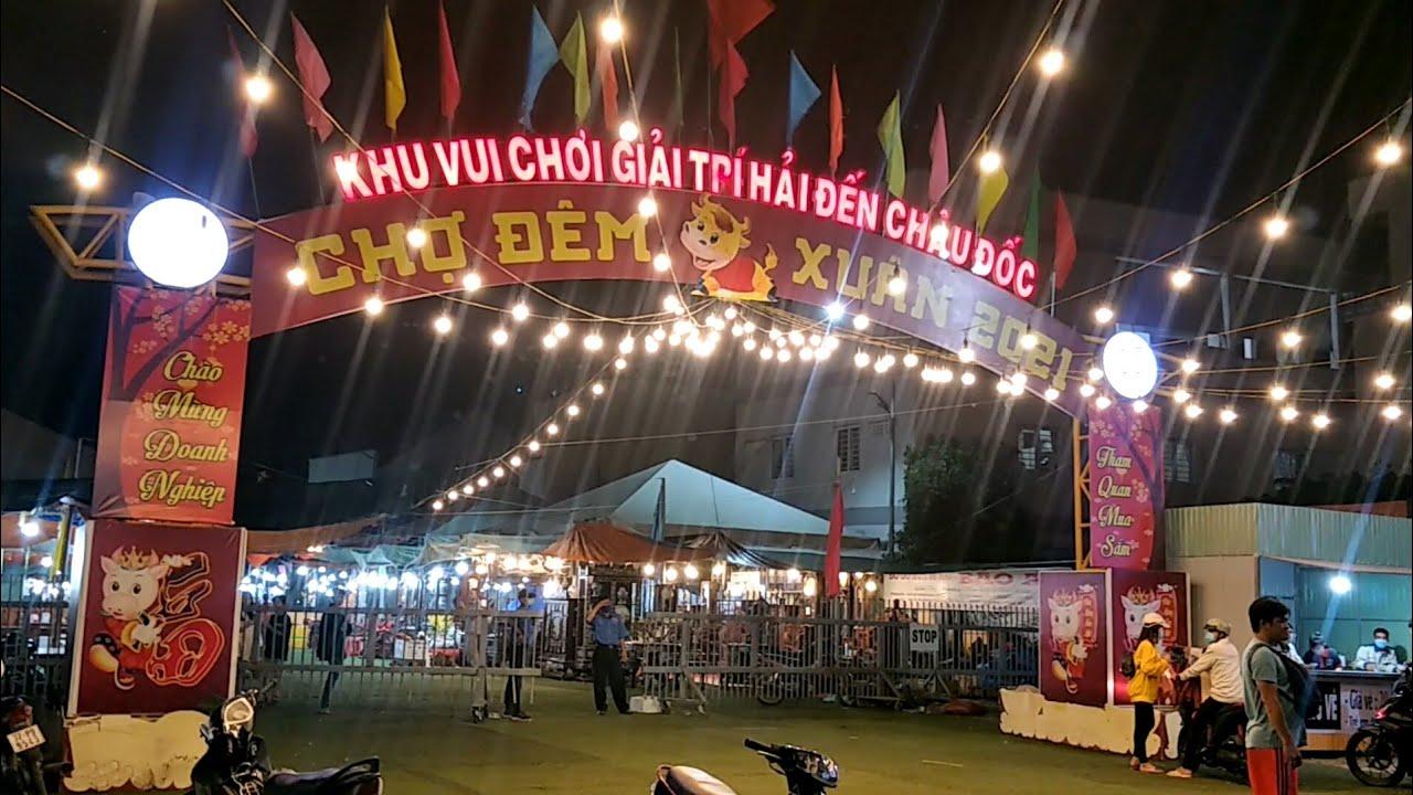 Cảm Nhận Không Khí Sôi Động Của Chợ Đêm Châu Đốc